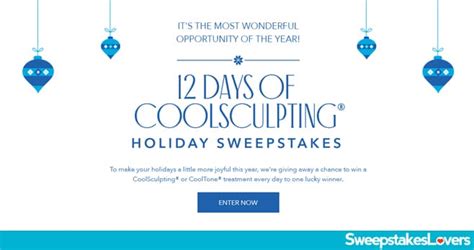 coolsculpting sweepstakes|CoolSculpting 12 Days of Holiday Giveaway 2020.